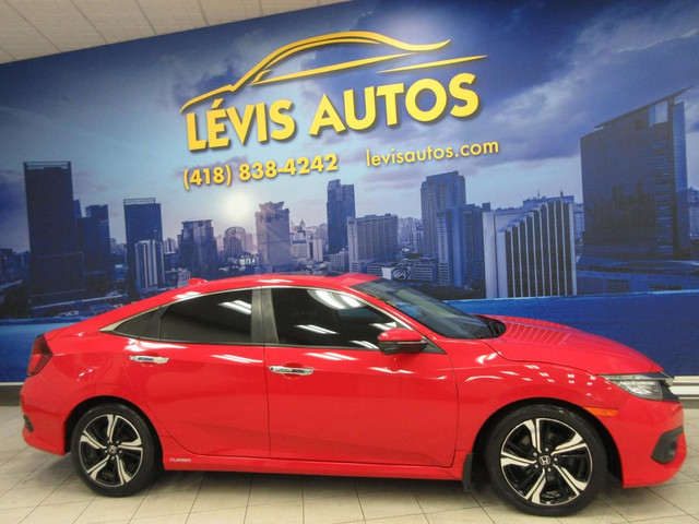 HONDA CIVIC 2018 TOURING 1.5 TURBO GPS CUIR TOIT CAMÉRA 126200 K in Cars & Trucks in Lévis - Image 2