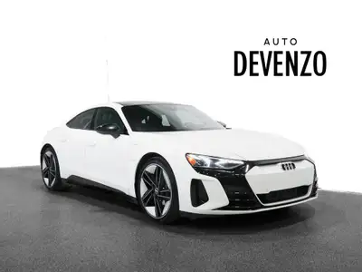 2023 Audi E-Tron GT Premium Plus, Ibis White on Black, Fine Nappa Leather Package, Performance Packa...
