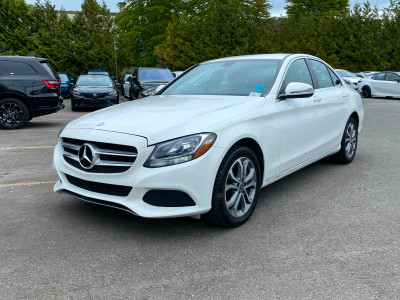 2017 Mercedes-Benz C-Class C 300 + 4MATIC/LEATHER/NO EXTRA FEES