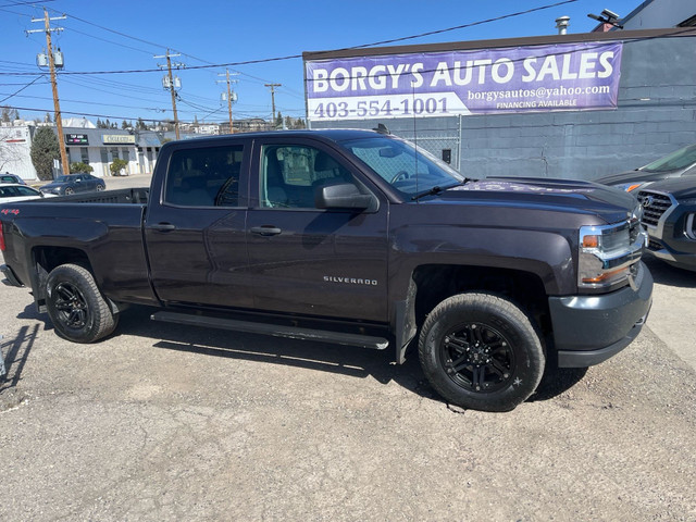 2016 Chevrolet Silverado 1500 4WD Crew Cab 143.5" Work Truck in Cars & Trucks in Calgary
