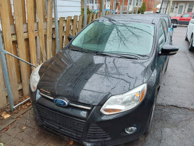 2013 Ford Focus SE - Back Driver Door Damage & Broken Center Console (Radio)