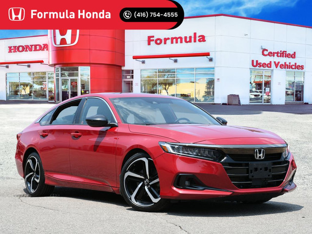 2022 Honda Accord Sport MOONROOF | CARPLAY | BACK UP CAM in Cars & Trucks in City of Toronto