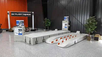 Connect-A-Dock floating dock systems are versatile — the modules can be configured end to end or sid...