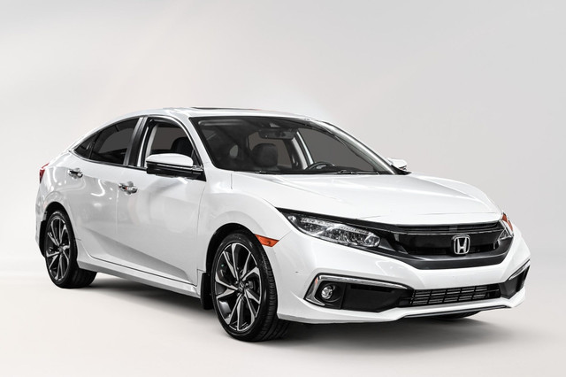 2020 Honda Civic Sedan Touring CVT Cuir * Toit ouvrant * Push-st in Cars & Trucks in City of Montréal - Image 3