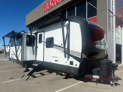 Forest River Rockwood Signature travel trailer 8336BH highlights: Private Bunkhouse U-Shaped Dinette...