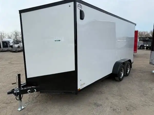 FOREST RIVER ULAFT 7X16 TANDEM AXLE RAMP DOOR in Cargo & Utility Trailers in Oshawa / Durham Region - Image 2