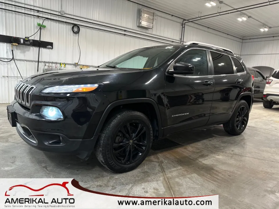 2014 Jeep Cherokee Limited LOADED 4X4 *SAFETIED* *CLEAN TITLE*