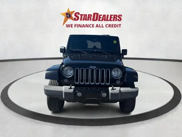 2016 Jeep WRANGLER UNLIMITED Sahara CLEAN MUSE SEE WE FINANCE AL dans Autos et camions dans London - Image 3