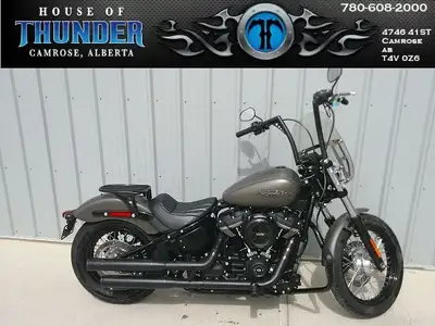 The Street Bob® motorcycle gives you the two-fists-in-the-wind riding experience stripped down to th...