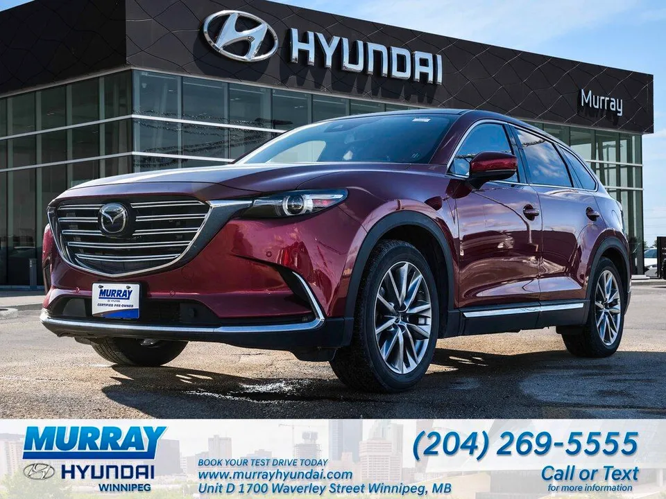 2018 Mazda CX-9 GT AWD with Heated Seats and Steering Wheel