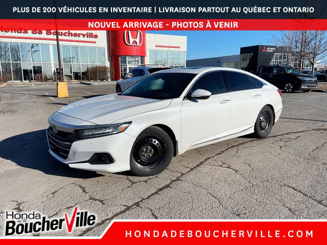 2021 Honda Accord Sedan Touring 2.0 2 LITRES TURBO! CUIR BLANC in Cars & Trucks in Longueuil / South Shore