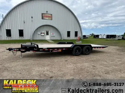 2025 HandH 82in. x 20in. EX Electric Tilt Speed Loader 10K - (2) 5200# Spring Axles with Brakes and...