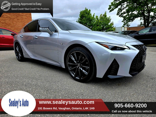 2023 LEXUS IS 300 F SPORT 2 | ONE OWNER| NO ACCIDENTS | RED INTE in Cars & Trucks in Markham / York Region - Image 3