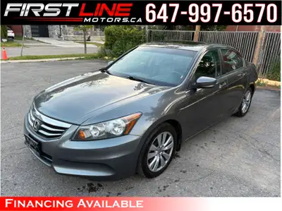 2011 HONDA ACCORD EX-L with Navigation One owner FULLY LOADED FEATURING LEATHER SEATS, HEATED SEATS,...