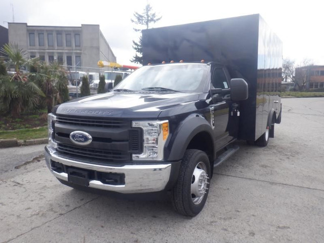 2017 ford F-550 12 Foot Armoured Cube Truck With Bullet-Proof Gl in Heavy Trucks in Richmond - Image 2