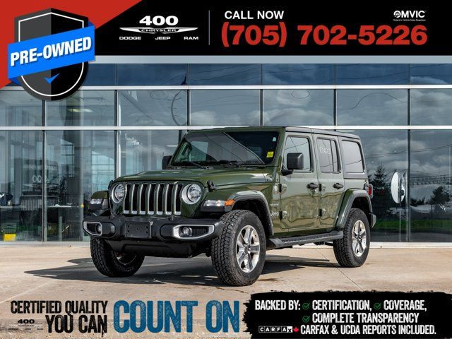 2021 Jeep Wrangler Unlimited Sahara in Cars & Trucks in Barrie