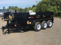Miska 10 Ton Dump Trailer - Loaded with Features