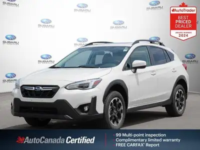 Recent Arrival! Odometer is 14510 kilometers below market average! Crystal White Pearl 2021 Subaru C...