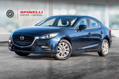 2018 Mazda Mazda3 SE CUIR, CAMÉRA DE RECUL, SIÈGES CHAUFFANTS