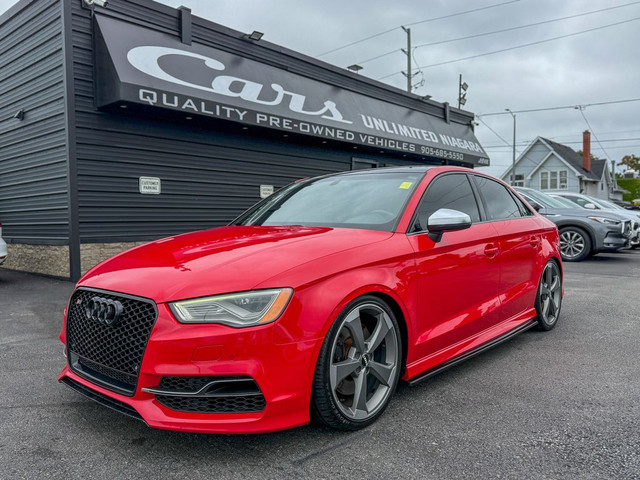 2015 Audi S3 Technik/NAVI/ROOF/QUATTRO/LOW KM/RED LEATHER in Cars & Trucks in St. Catharines