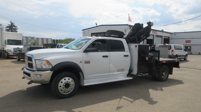 2012 Dodge RAM 5500 SLT CREW CAB PICKER TRUCK WITH HIAB 077 BOOM in Cars & Trucks in Edmonton - Image 2