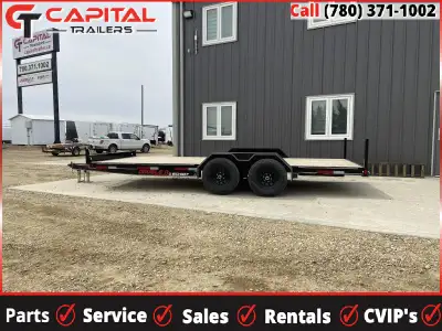 Capital Trailers carries Double A Trailers, Alberta Manufactured, Located in Edmonton, Alberta. Heav...