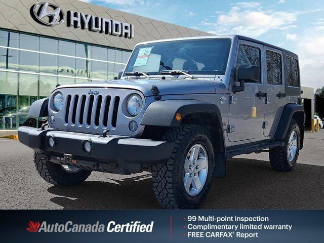 2017 Jeep Wrangler Unlimited Sport | Bluetooth | Keyless Entry in Cars & Trucks in Prince George