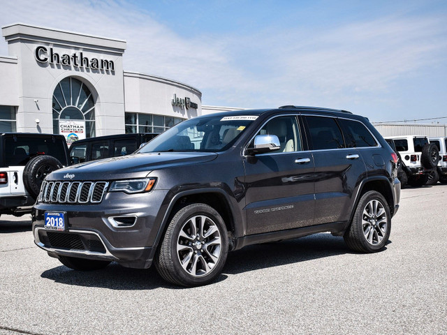 2018 Jeep Grand Cherokee Limited LIMITED ONE OWNER TRADE IN S... in Cars & Trucks in Chatham-Kent
