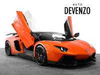Immaculate 2014 Lamborghini Aventador Roadster LP700-4 700hp V12 6.5L, Orange on Black Alcantara Sea... (image 2)
