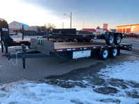 2024 Precision BF22B-7K 22’ Deck Above Trailer w/Monster Ramps