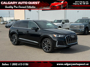 2022 Audi Q7 Progressiv 55 TFSI quattro S-LINE/NAVI/B.CAM/3RD R