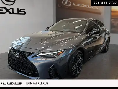 F-SPORT IS500 Engine: UNKNOWN L/100Km City: 14.1 L/100Km Hwy: 9.3 Safety Equipment Electronic Stabil...