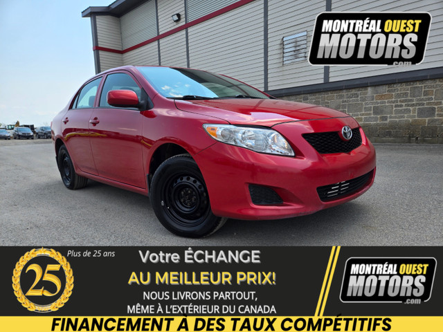 2010 Toyota Corolla Manual Transmission ! 1 OWNER ONLY / RUST PR in Cars & Trucks in West Island