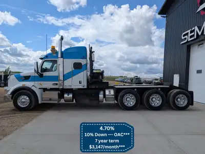 Rebuilt Motor, Trans+Clutch. 1 Owner 2021 Peterbilt 567 Tri Drive Winch Truck Tridem KMS 677,707 HRS...