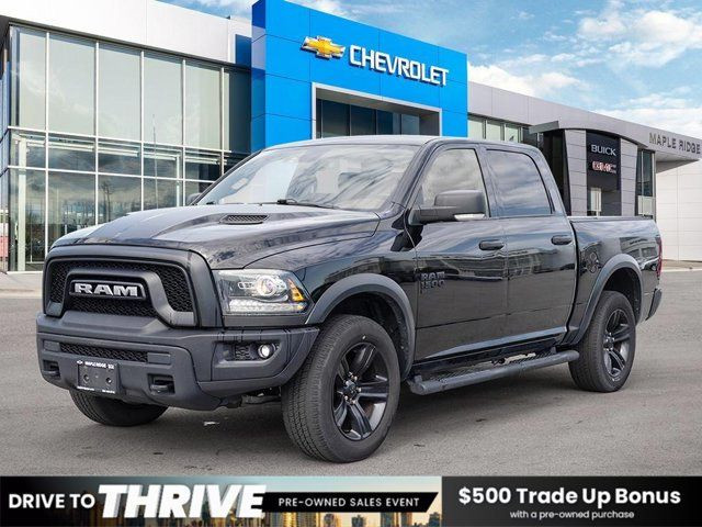 2021 Ram 1500 Classic Warlock | 3.6L | Low Kilometers | Cloth in Cars & Trucks in Tricities/Pitt/Maple
