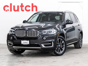 2018 BMW X5 XDrive35i AWD w/ Apple CarPlay, Nav, Panoramic Moonroof
