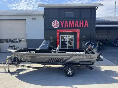 2025 Starcraft Storm 176 DC PRO | Yamaha Vmax 115 New paint scheme / No decals all painted. Trailer...