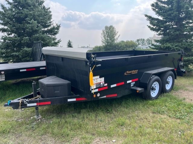 2024 RAINBOW EXPRESS 7' x 14' Dump trailer dans Remorques utilitaires  à Calgary