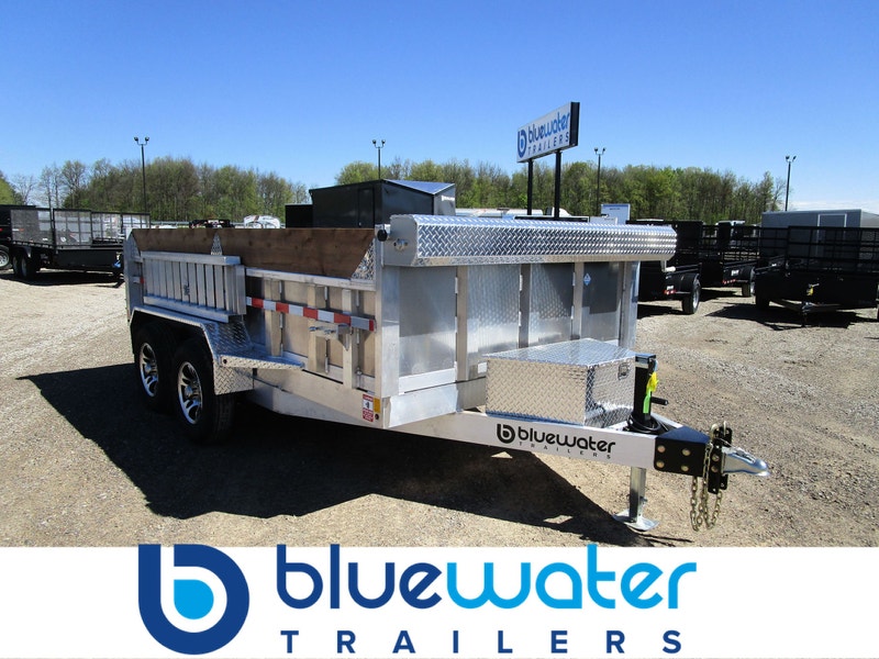 2024 Nordtek Aluminum Tandem Axle Dump Trailer 10,000lb 82 x 1