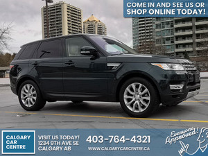 2016 Land Rover Range Rover Sport SPORT $339B/W /w Backup Camera, Pano Roof, HeAted Leather Seats. DRIVE HOME TODAY!