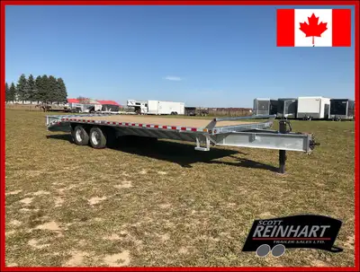 2025 CANADA TRAILERS 8.5x28 12 Ton Galvanized Deckover Equipment, View more