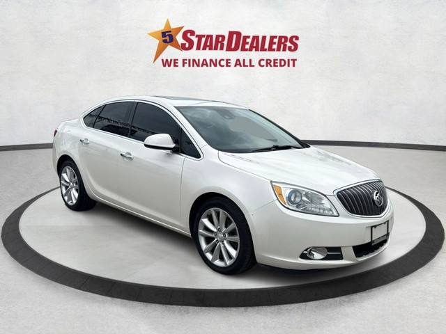 2014 Buick Verano NAV LEATHER SUNROOF LOADED! WE FINANCE ALL CRE in Cars & Trucks in London
