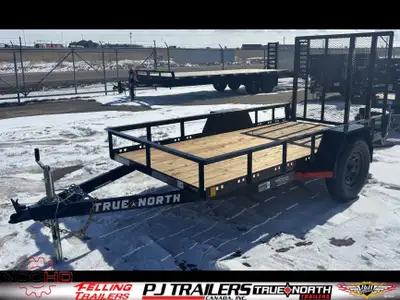 True North Trailers' 60"x10' Landscape Utility Trailer is a testament to Canadian craftsmanship, des...