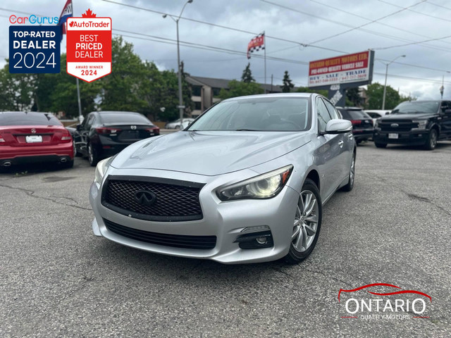 2016 INFINITI Q50 2.0t | Sunroof | Leather in Cars & Trucks in City of Toronto - Image 2