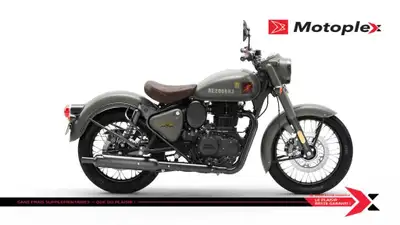 Classic 350 Signals Royal Enfield est une marque fabricant des motos depuis 120 ans. Ces motos l?gen...