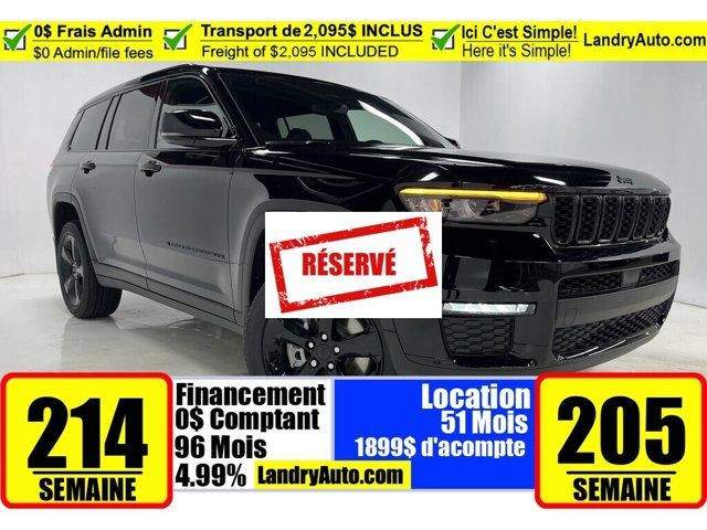 2025 Jeep Grand Cherokee L Limited in Cars & Trucks in Laval / North Shore