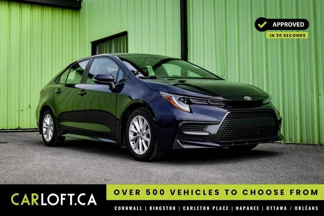 2021 Toyota Corolla SE • HEATED SEATS • R-V CAM • LANE KEEP ASSI in Cars & Trucks in Ottawa