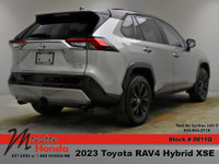 Recent Arrival! Odometer is 3307 kilometers below market average! 2023 Toyota RAV4 Hybrid XSE Silver... (image 5)