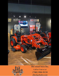 2023 KIOTI CX2510 HST 25hp Tractor Mid-Mower Package