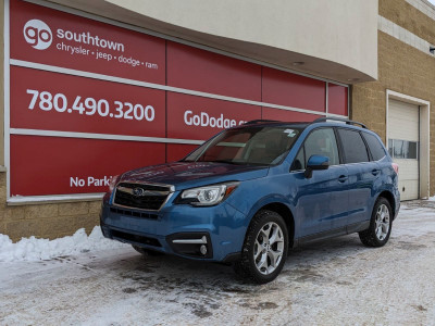 2017 Subaru Forester TOURING IN BLUE EQUIPPED WITH A 2.5L BOXER 
